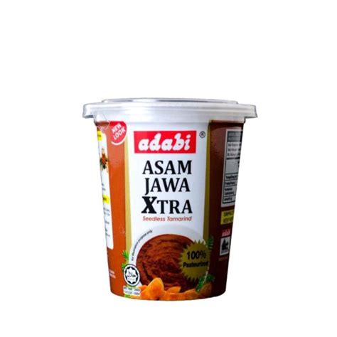 Adabi Asam Jawa Xtra 200g Tanpa Biji Seedless Tamarind Lazada