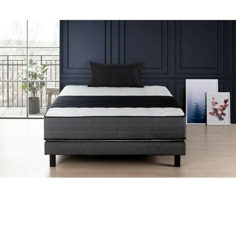 DEKO DREAM HOTEL PREMIUM LUX Ensemble Matelas Sommier 160x200 Cm