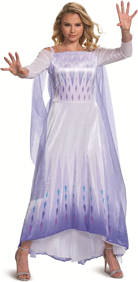 Buy Disguise Frozen Snow Queen Elsa Deluxe Costume For Women Online At