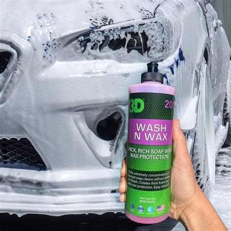 3D Wash Wax Car Shampoo Waxworld