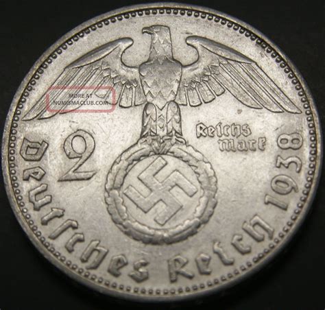 Third Reich Silver Coin Reichsmark F