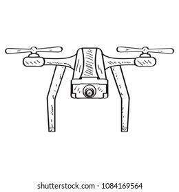 Drones Vector Icon Set Graphic Drones Stock Vector Royalty Free