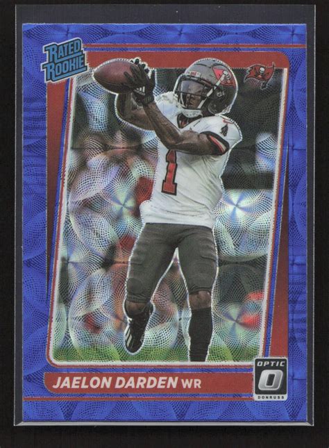 Donruss Optic Rated Rookie Blue Scope Prizm Jaelon Darden Rc