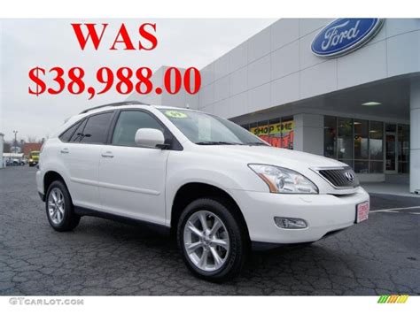 2009 Crystal White Mica Lexus Rx 350 Awd 45770306 Photo 1 Gtcarlot