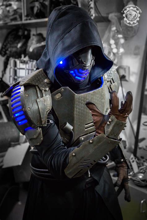 Hex Omega Rgb Led Light Cyberpunk Armor By Twohornsunited On Deviantart