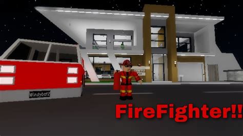 New Firetruck Update In Roblox Brookhavenrp Youtube