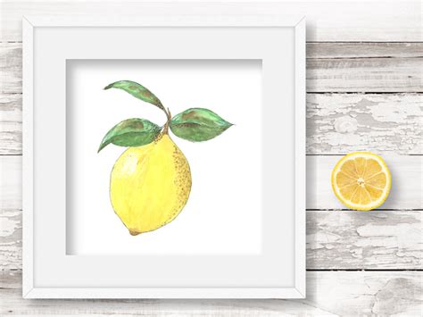 DIY Farmhouse Lemon Decor Free Printable Lemon Images Amarie Lange