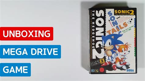 Sonic The Hedgehog 2 Mega Drive Japan Unboxing Youtube