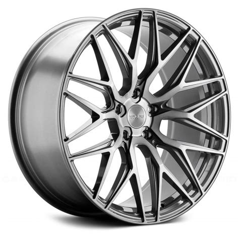 VARRO VD06X Wheels Gloss Titanium With Brushed Face Rims