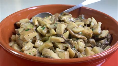 Funghi Porcini Trifolati Ricetta Originale Youtube