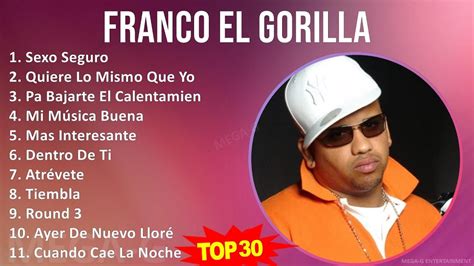 F r a n c o E l G o r i l l a 2024 MIX Grandes Éxitos Top Rap Music