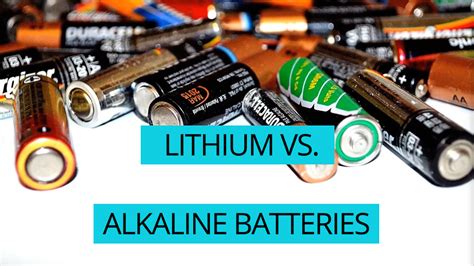 What Is The Difference Between Lithium And Alkaline Batteries