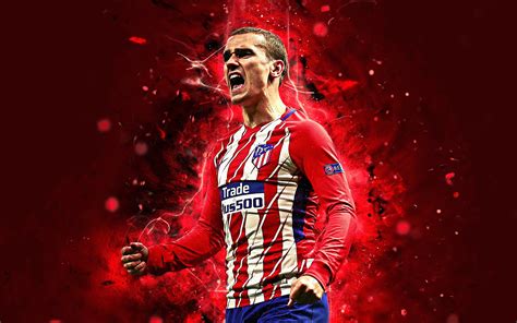 Download Atlético Madrid French Soccer Antoine Griezmann Sports 4k