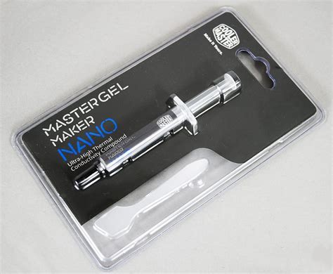 Cooler Master Mastergel Maker Nano Thermal Paste Review Play R