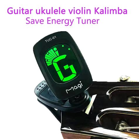 Clip Chromatic Tuner Acoustic Guitar Electric Guitar Bass Temu United Kingdom