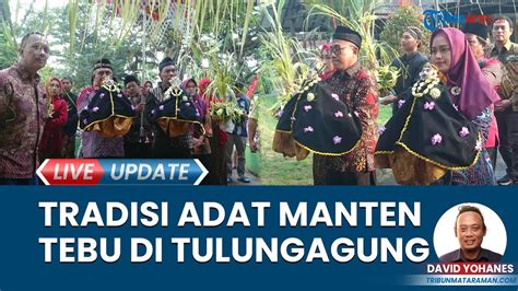 Tradisi Adat Manten Tebu Pg Mojopanggung Tulungagung Tandai Dimulainya