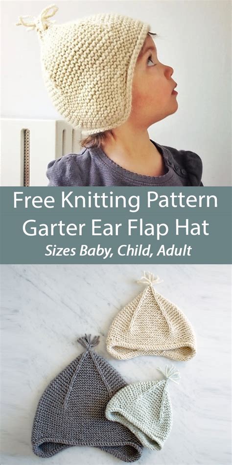 Baby Earflap Hat Knitting Patterns In The Loop Knitting