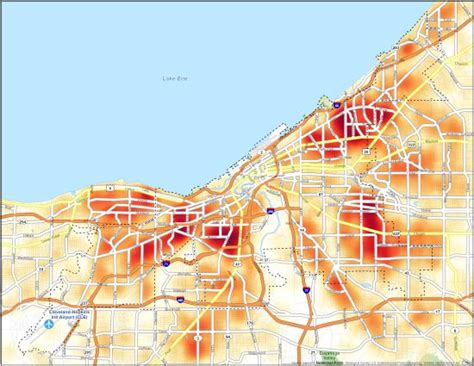 Cleveland Crime Map Gis Geography