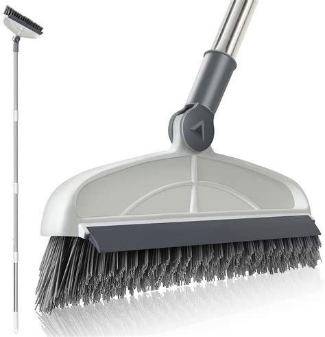 Amazon Grout Cleaning Brush With Long Handle Stiff Brush Swivel