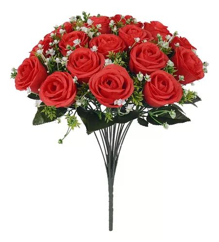 18en1 Flore Peonias Artificiales Ramo Novia Boda Centro Mesa Cuotas