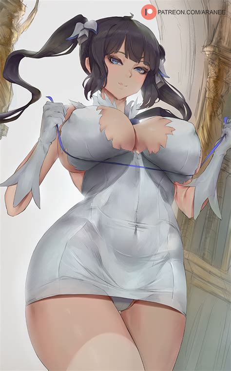 Hestia Danmachi By Araneesama Hentai Foundry