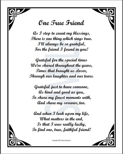 Best Friend Poem, DIGITAL DOWNLOAD, Friend Verse, Friend Saying, Friend ...