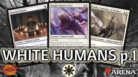 Mono White Humans Part 1 MTG Arena Explorer BO3 The Lord Of