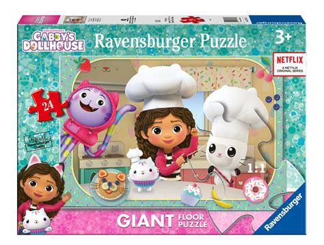 Ravensburger Pzzle 2D Giant Koci Domek Gabi 1 24 El Ravensburger