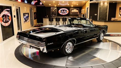 Stunning Triple Black 1965 Pontiac GTO Convertible For Sale