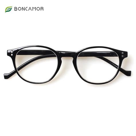 Noir Dioptrie 2 75 Boncamor Lunettes De Lecture Optiques Pour