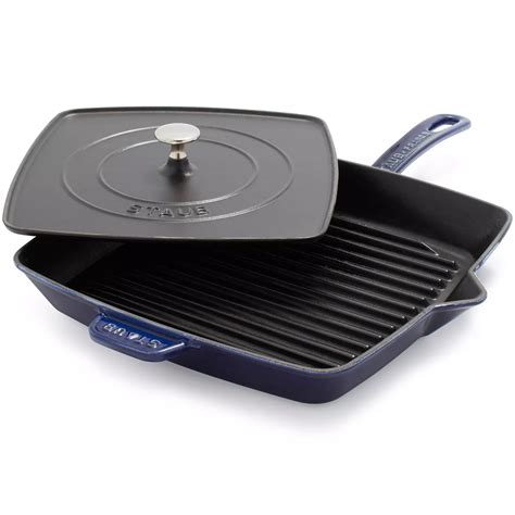 Staub Grill Pan With Press Sur La Table