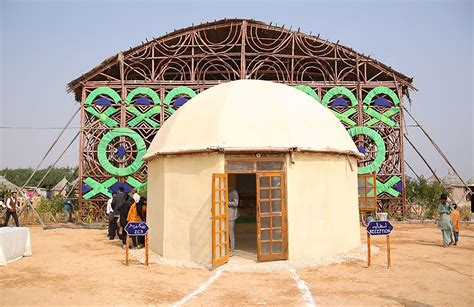 Decmyk Prefabricated Bamboo Community Centre In Pakistan Built By