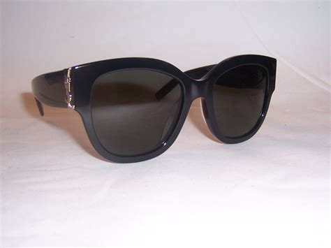 New Saint Laurent Sunglasses Sl M95 F 001 Black Gray Authentic 95 Ebay