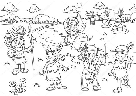 Dibujos Para Colorear De Los Indigenas De Venezuela Imagui Colorear Cer 225 Mica Ind 237 Gena