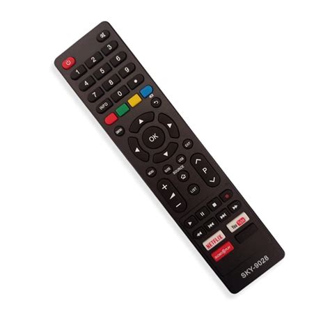 Controle Remoto TV Philco Netflix Youtube Globo Play Sky 9028 Shopee