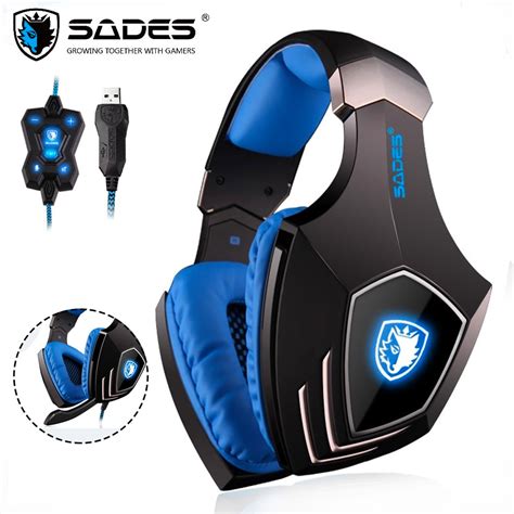 Sades A60 Usb 71 Deep Bass And Vibration Professional Gaming Headphone