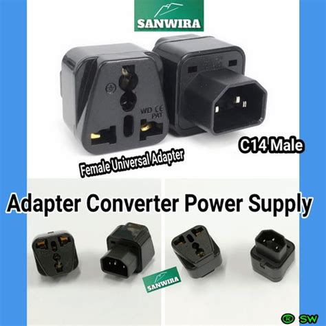 Jual Adapter Converter Power Supply Pro Iec Pdu Ups C Plug To