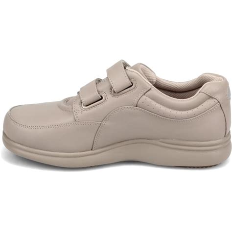 Hush Puppies Womens Power Walker Ii Sneaker Taupe Leather Hush Puppies