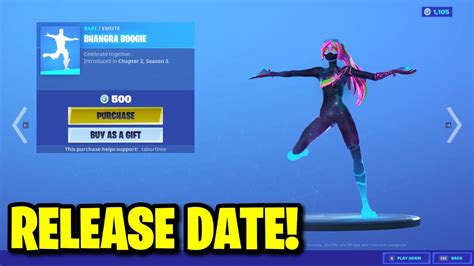 Bhangra Boogie Emote Release Date In Fortnite Item Shop Youtube