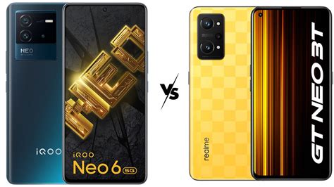 Realme Gt Neo T G Vs Iqoo Neo G Specs Display Features