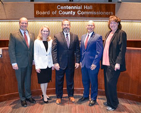 Commissioners Meet Together For First Time El Paso County Colorado