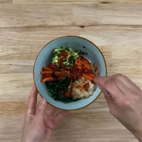 Vegan Bibimbap • Kimchi Club