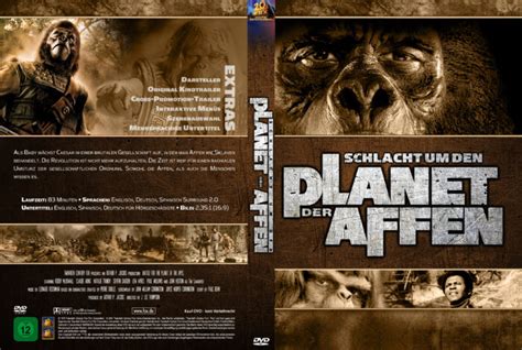 Schlacht Um Den Planet Der Affen 1973 R2 DE Custom DVD Cover