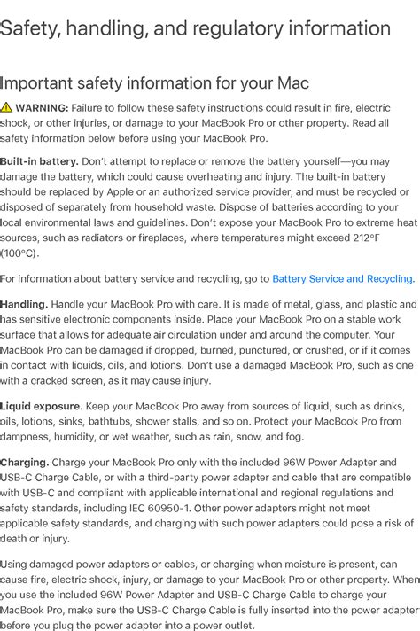 Apple Macbook Pro Owners Manual 7