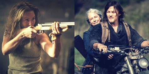 Daryl Dixon And Carol Kiss