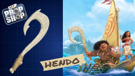 How To Build Mauis Magical Fish Hook From Moana