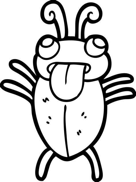 funny cartoon bug 12476820 Vector Art at Vecteezy