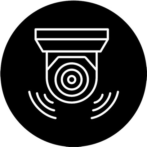 Premium Vector Cctv Camera Icon Style