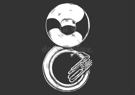 Illustration Of Sousaphone Stock Vector Illustration Of Entertainment