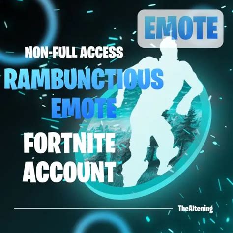 Rambunctious Emote by EpicGames - TheAltening's Fortnite